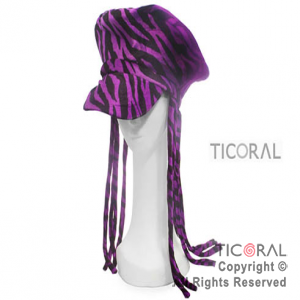 SOMB VISERA A.PRINT C/TIRA VIOLETA Y NEGRO HS4616-2 x 1